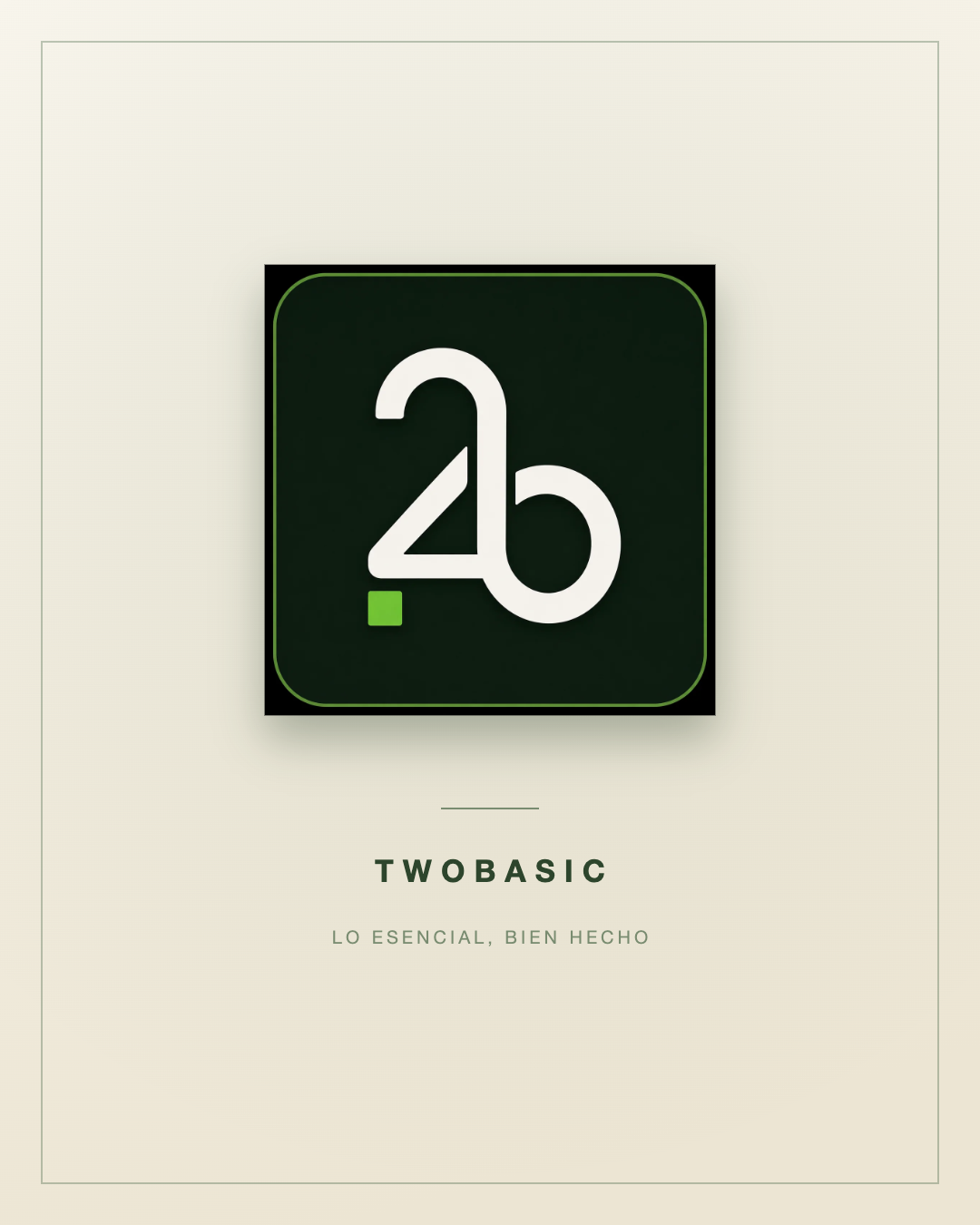 twobasic - filosofia de marca