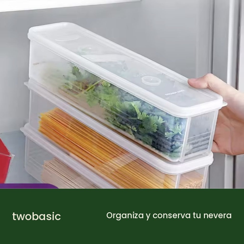 Tu nevera perfecta — Set organizador apilable │ twobasic